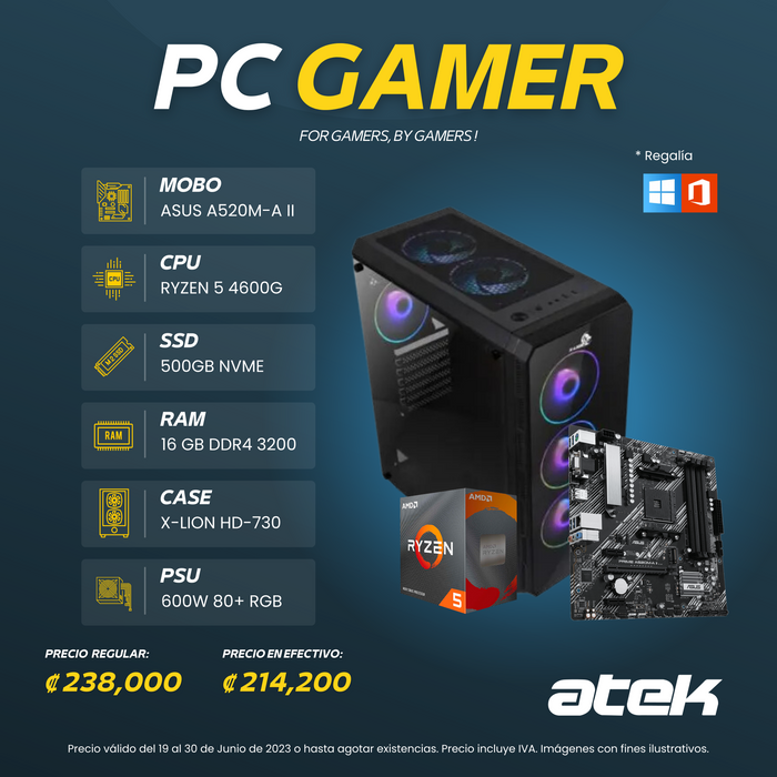 ADM 5 4600G ATEK PC