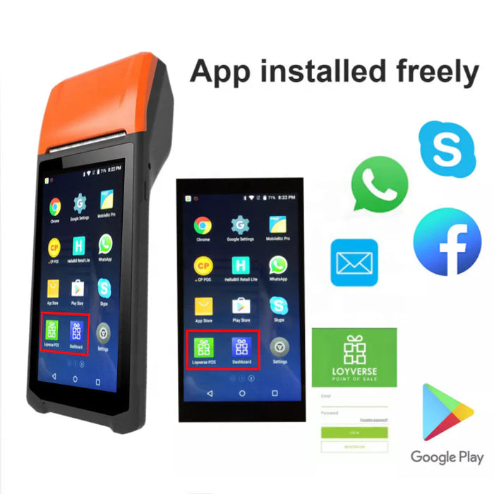 Impresora de recibos para terminal POS Android NETUM P58-Q3