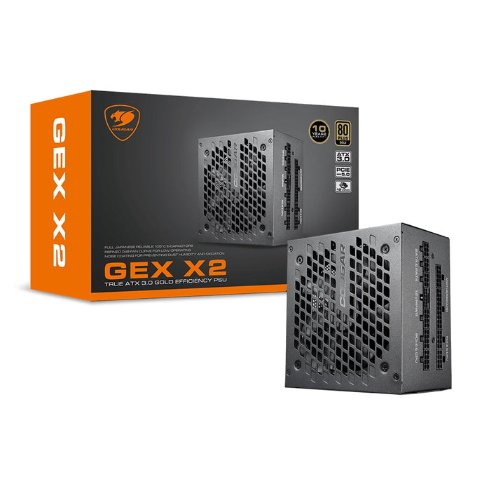 Fuente de poder Cougar GEX X2 1000W ATX 3.0 FULL MODULAR