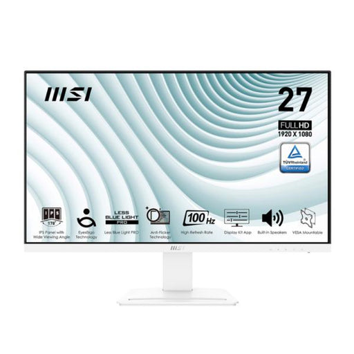 Monitor MSI PRO MP273AW blanco