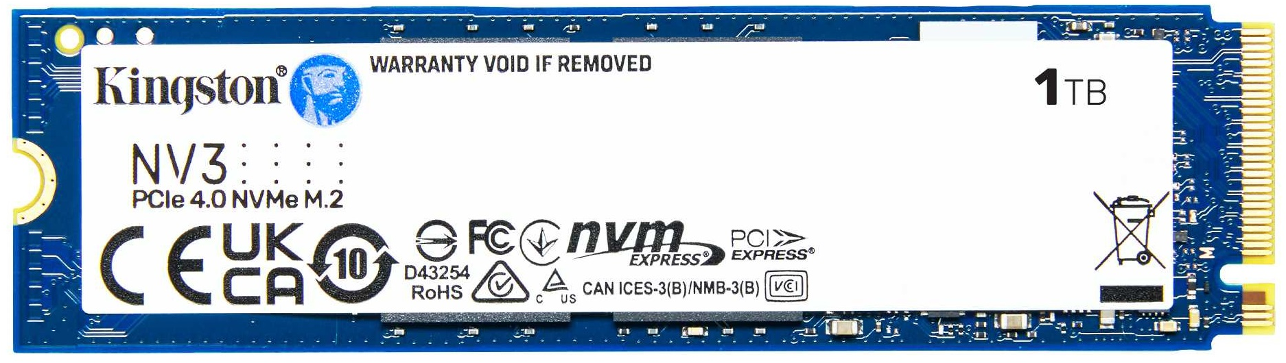 SSD NVMe M.2 Kingston NV3 NVMe PCie – 1TB