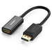 Adaptador UGREEN Mm137 Displayport A HDMI 4K 40363 Negro