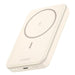 Power Bank UGREEN Pb561 10000Mah Inalambrico Magnetico USB-C 20W Qi 15W Display Lcd 25208 Beige