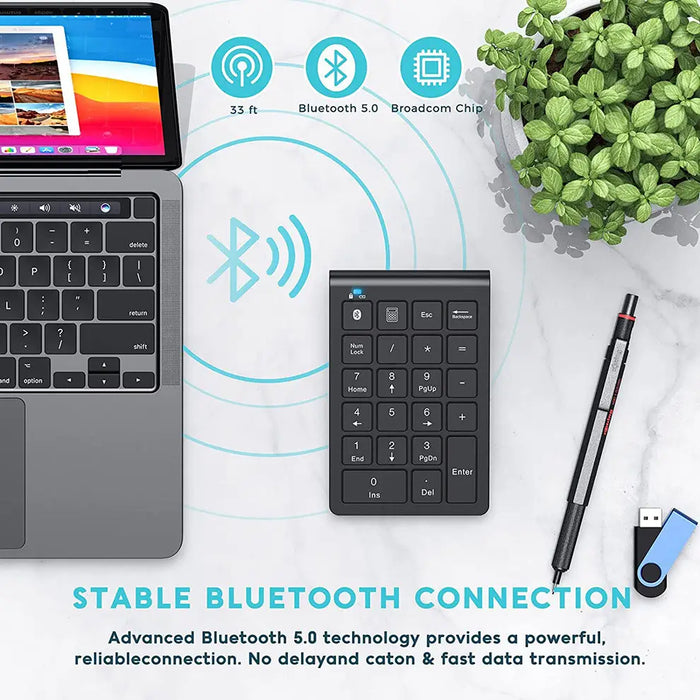 TECLADO NUMÉRICO BLUETOOTH PARA PORTÁTIL