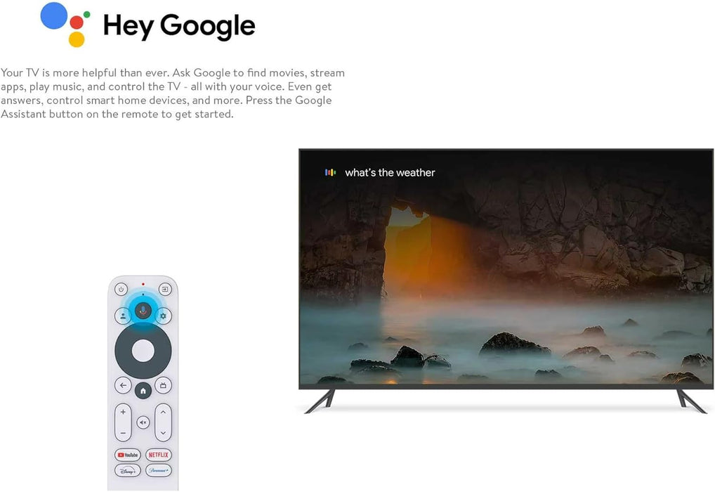 WATCH ONN GOOGLE TV NEGRO STICK DISPOSITIVO STREAMING HD