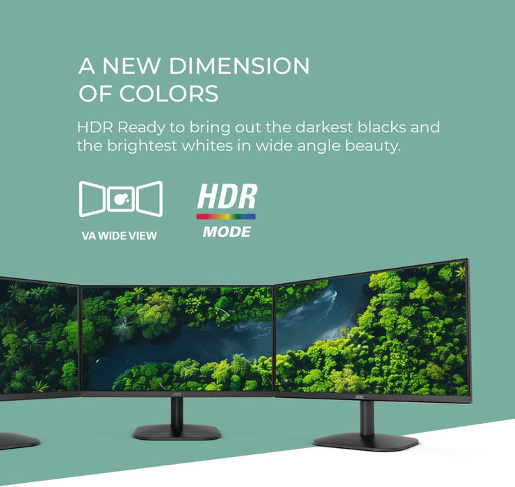 MONITOR AOC 22B35HM23 21.5″/1080p / 120HZ / HDMI/ 3.5MM