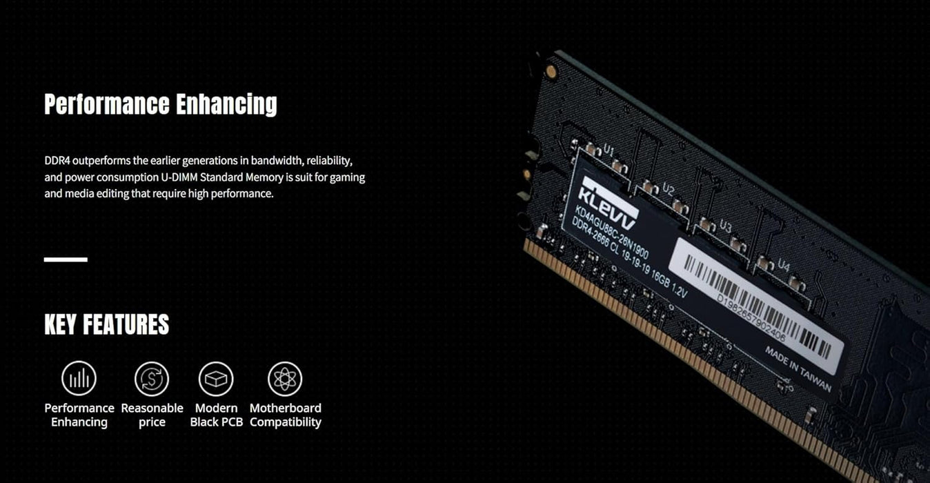 KLEVV KD48GU880-32N2200 8GB DDR4 3200MHz DIMM