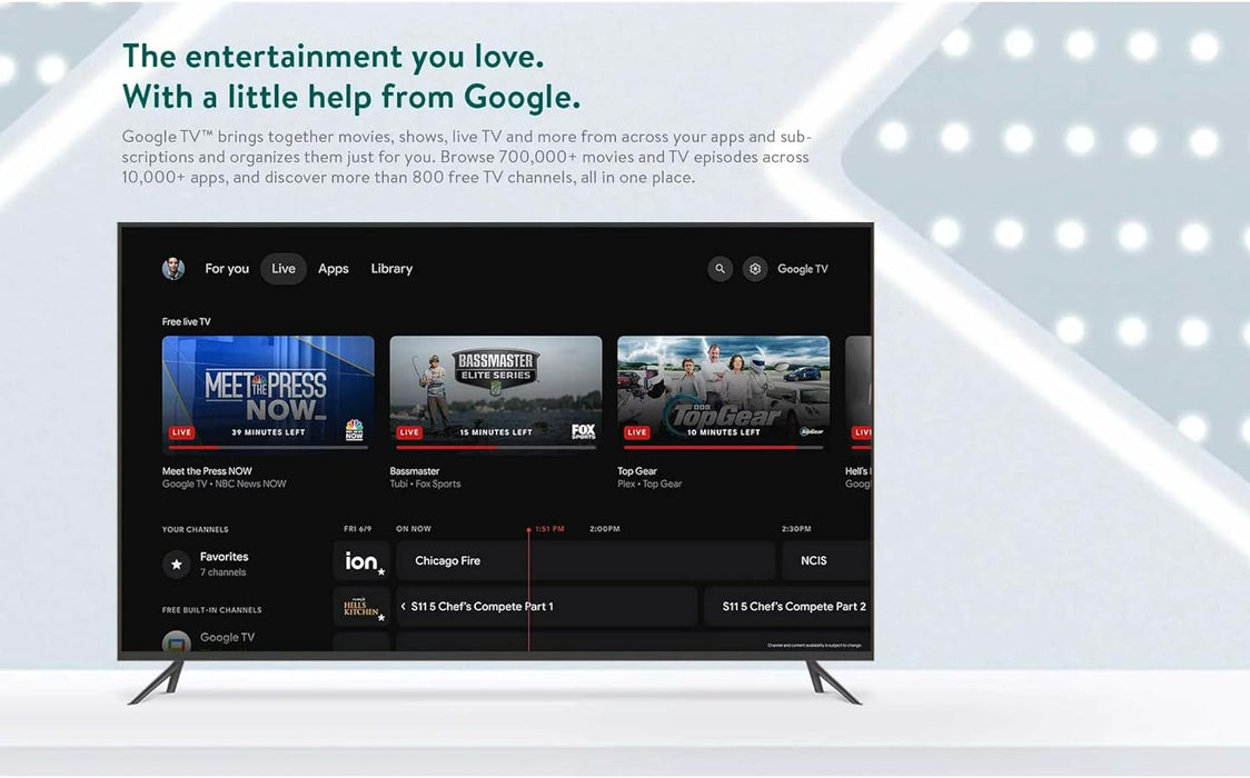 WATCH ONN GOOGLE TV NEGRO STICK DISPOSITIVO STREAMING HD