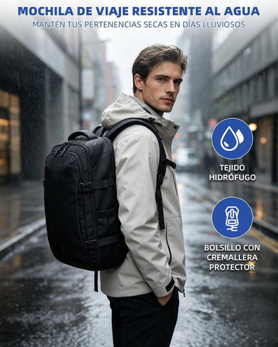 Mochila de viaje EVOX de 35 L, para portátil de 16 pulgadas