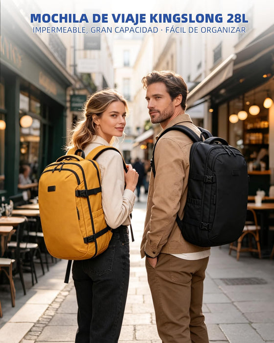 Mochila de viaje EVOX de 35 L, para portátil de 16 pulgadas