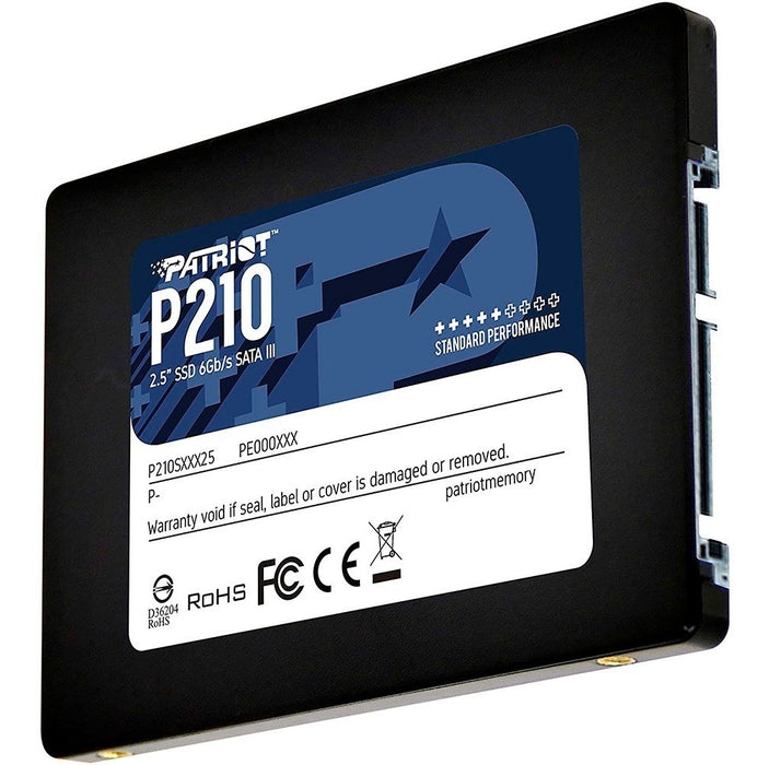 SSD 256GB PATRIOT P210 2.5″ SATA III 500MB/S / 400MB/S P210S256G25