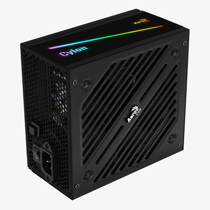FUENTE DE PODER AEROCOOL CYLON 700W FULL RANGE 80 PLUS BRONZE NO MODULAR
