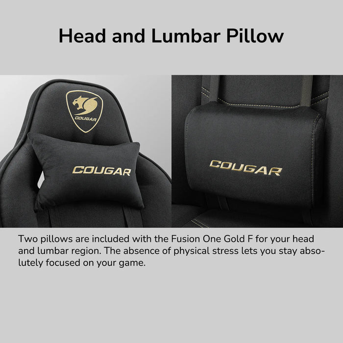 Silla Gamer FUSION ONE GOLD F 3MFOFGLB.0001