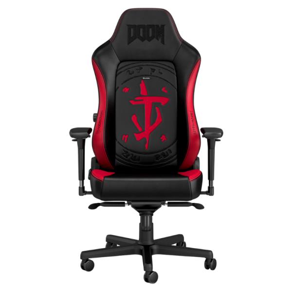Silla Gaming Noblechairs Hero Doom Negro/Rojo