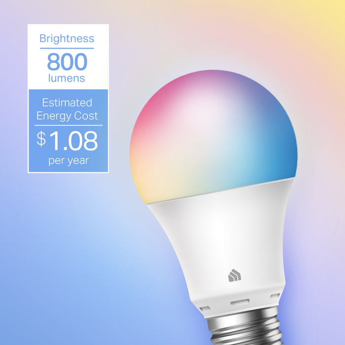 TP-link Kasa Smart Light Bulb, Multicolor-KL125P2