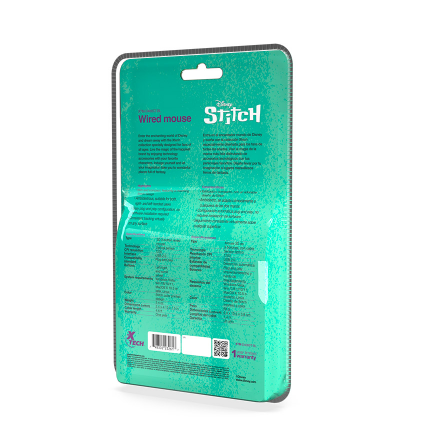 Mouse Xtech Stitch Edition | Wired mouse XTM-D406ST-YL/XTM-D406ST-BL