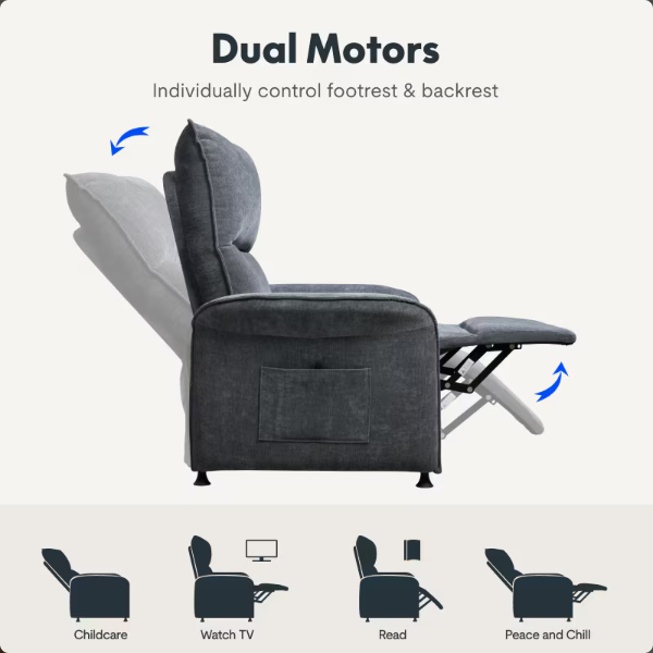 Sillón Flexispot reclinable eléctrico X2F-B