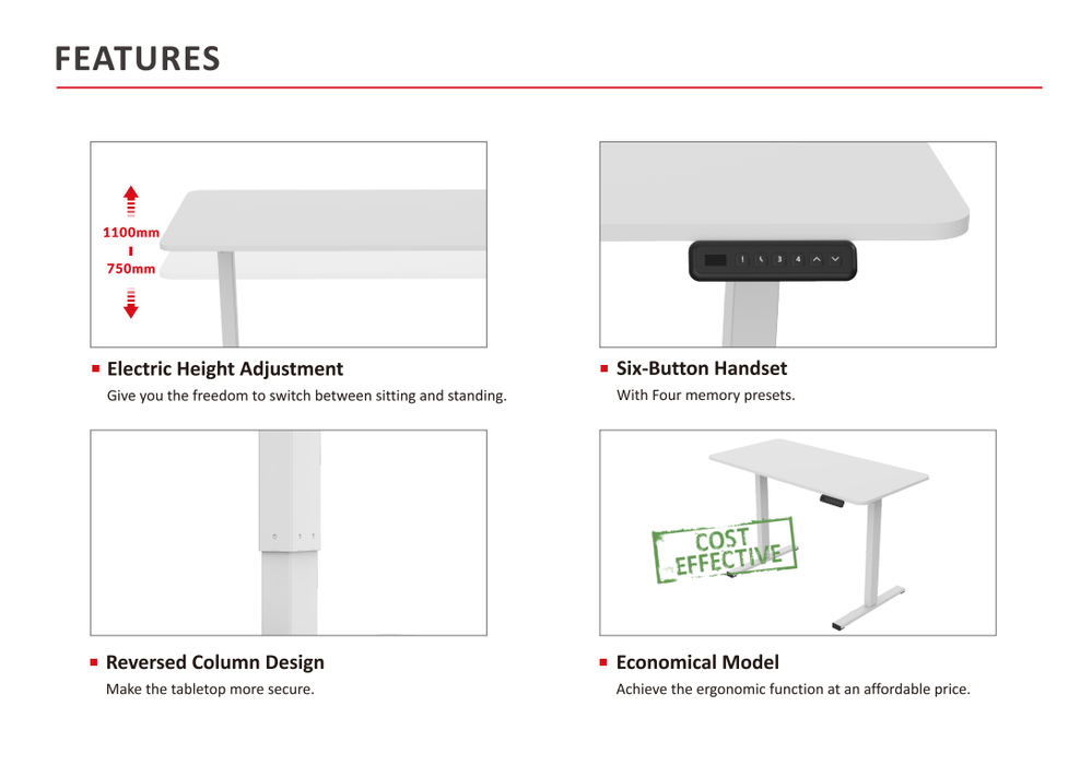 Escritorio FlexiSpot Electrico 120 FQ2