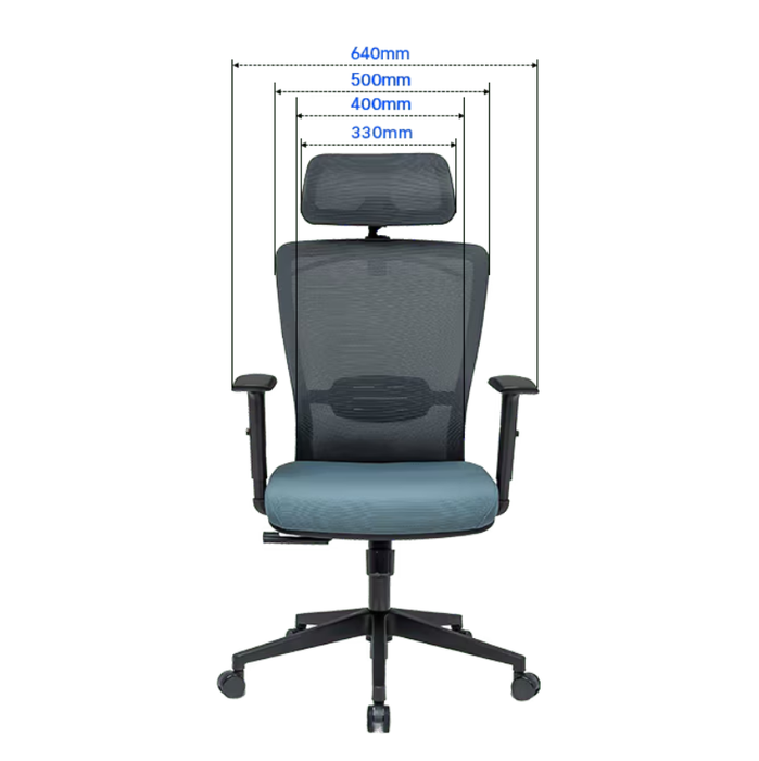 Silla FlexiSpot de oficina BS3 NEGRA