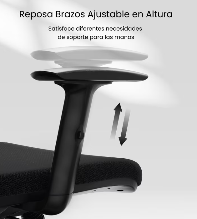 Silla FlexiSpot de oficina BS3 NEGRA