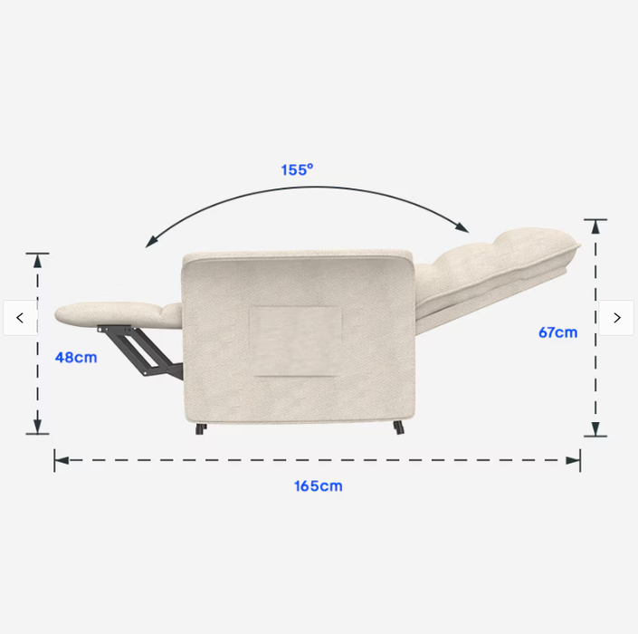 Flexispot Sillón Reclinable Eléctrico X1SG