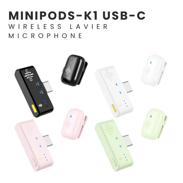 Micrófono Inalámbrico Luucco Minipods-k1 (usb-c)