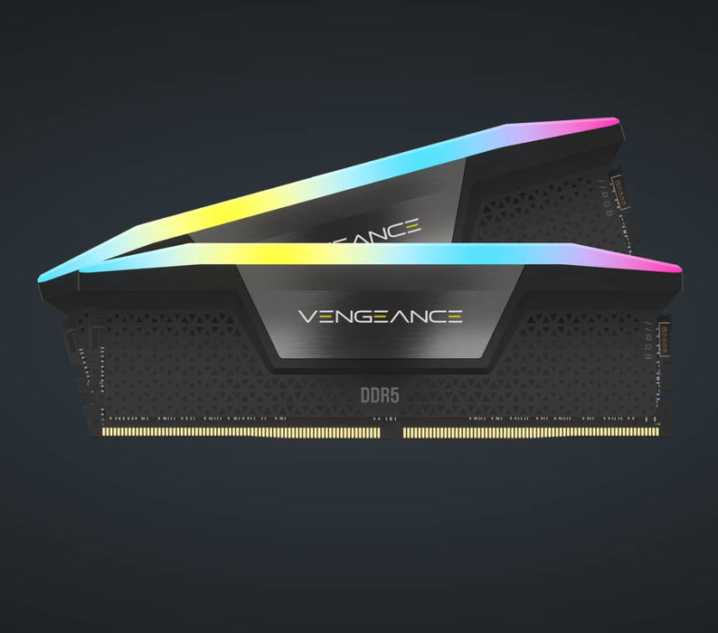 CORSAIR VENGEANCE RGB DDR5 RAM 32 GB (2 x 16 GB) 6000 MHz CL36