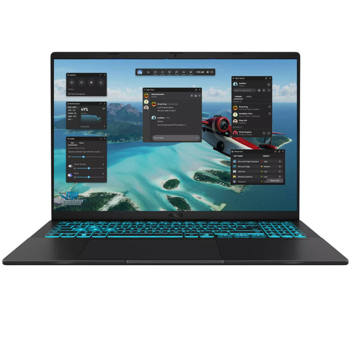 LAPTOP GAMER ASUS V16 V3607VJ-DS76 / i7-240H/ 16GB DDR5 / 512GB/RTX3050 / PANTALLA 16"