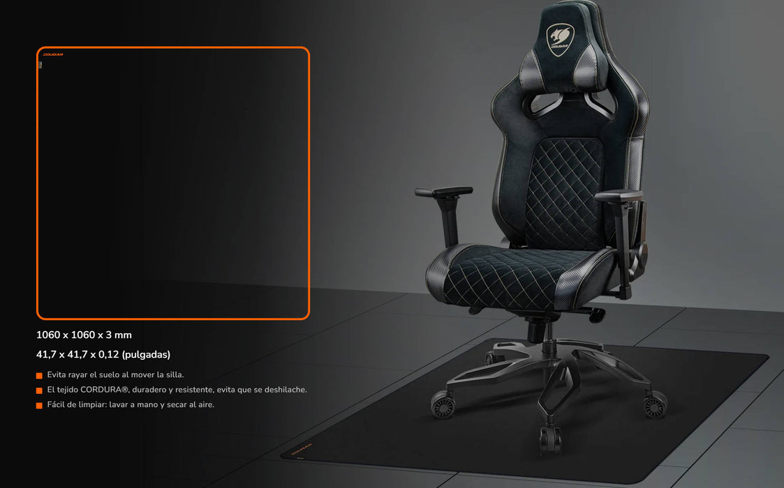 Alfombra para Silla Gaming Cougar Command S