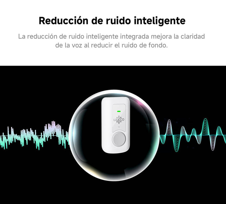 Micrófonos inalámbricos ultra-compactos USB-C para smartphones 2 mics Luucco Link2