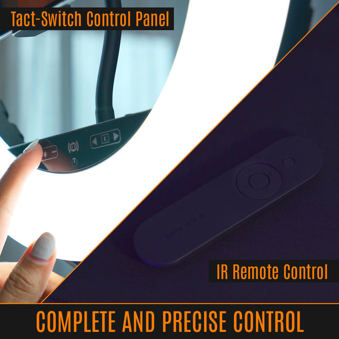 ANILLO DE LUZ PARA SELFIE STREAMPLIFY 14"-US-F-TP SPIR-LZ14262.11