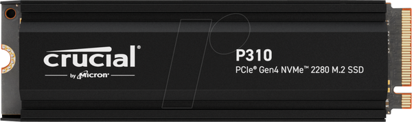 SSD internó Crucial P310 1TB PCIe Gen4 NVMe 2280 M.2 SSD with heatsink
