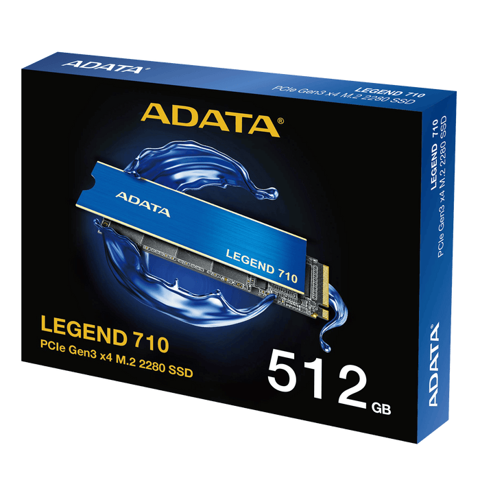 SSD NVMe ADATA LEGEND 710 M.2 2280 PCIE GEN3 X4/512GB