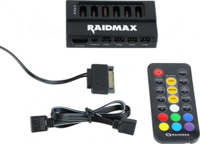 Raidmax MX-642RH RGB Hub Fan Controller