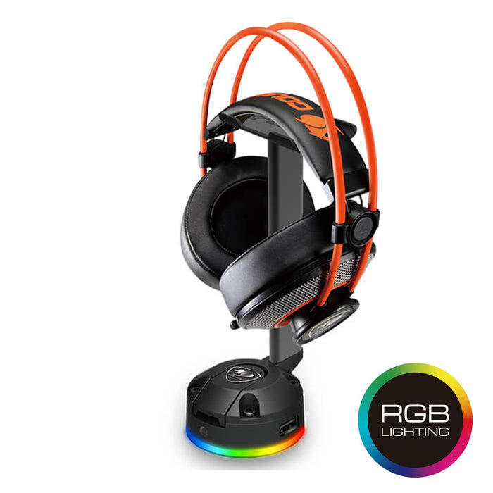 COUGAR 3MBSRXXB.0001 Bunker S RGB Headset Stand