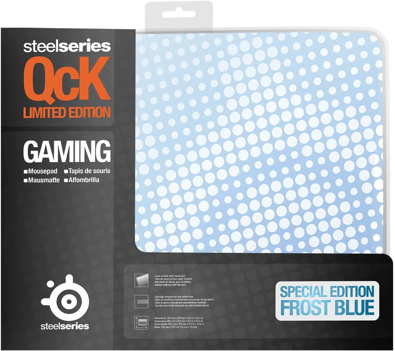 SteelSeries 67273 QcK Frost Blue Gaming Surface
