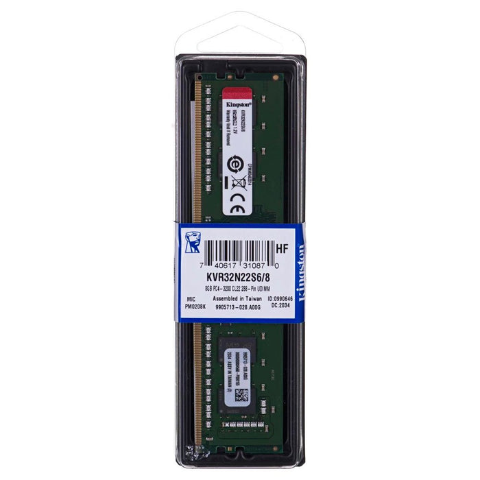 Kingston KVR32N22S6/8 8G DDR4 3200MHz
