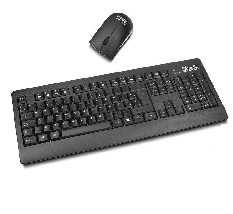 Klip Xtreme - Keyboard and mouse set - Spanish - Wireless - KCK-265S