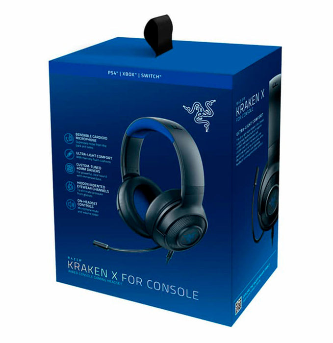 Razer Kraken X - conector de 3,5 mm - aislamiento de ruido - consola PS4 & PS5