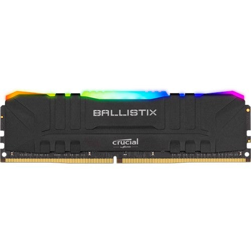 Crucial BL8G32C16U4BL Ballistix RGB 8GB 3200MHz DDR4 Black Gaming