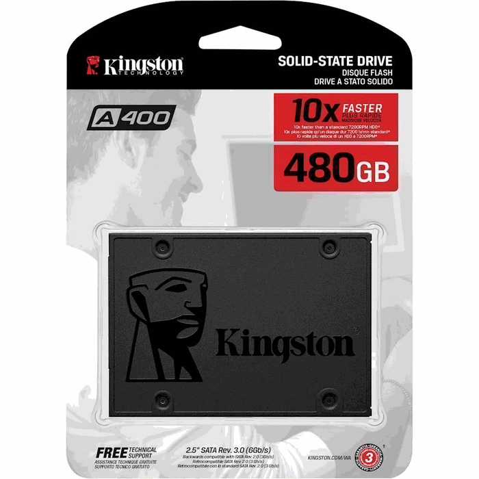 Kingston SA400S37/480G SSDNow SA400 480G